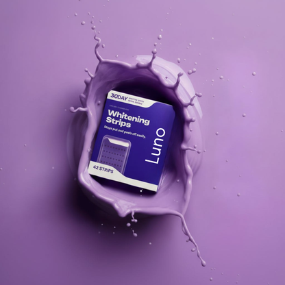 Purple Teeth Whitening Strips