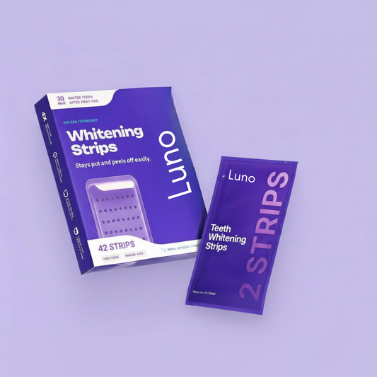 Purple Teeth Whitening Strips